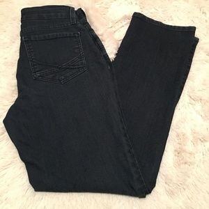 NYDJ Marilyn Straight Dark Denim Stretch USA Jean